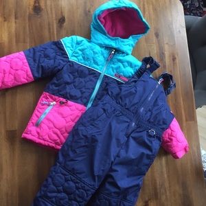Snow bib and coat